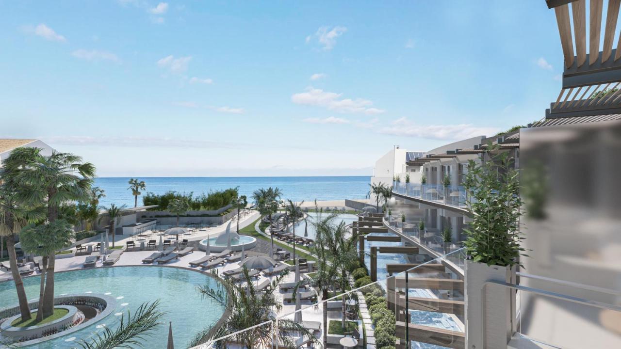 Nautilux Rethymno By Mage Hotels Exterior foto The resort's pool area