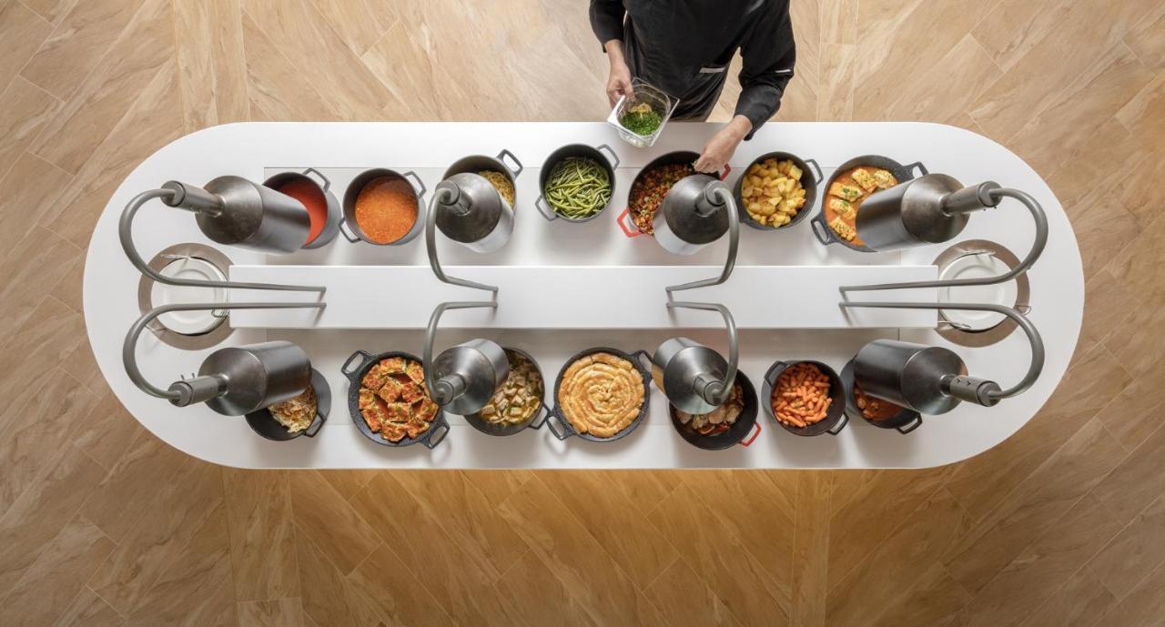 Nautilux Rethymno By Mage Hotels Exterior foto A salad bar