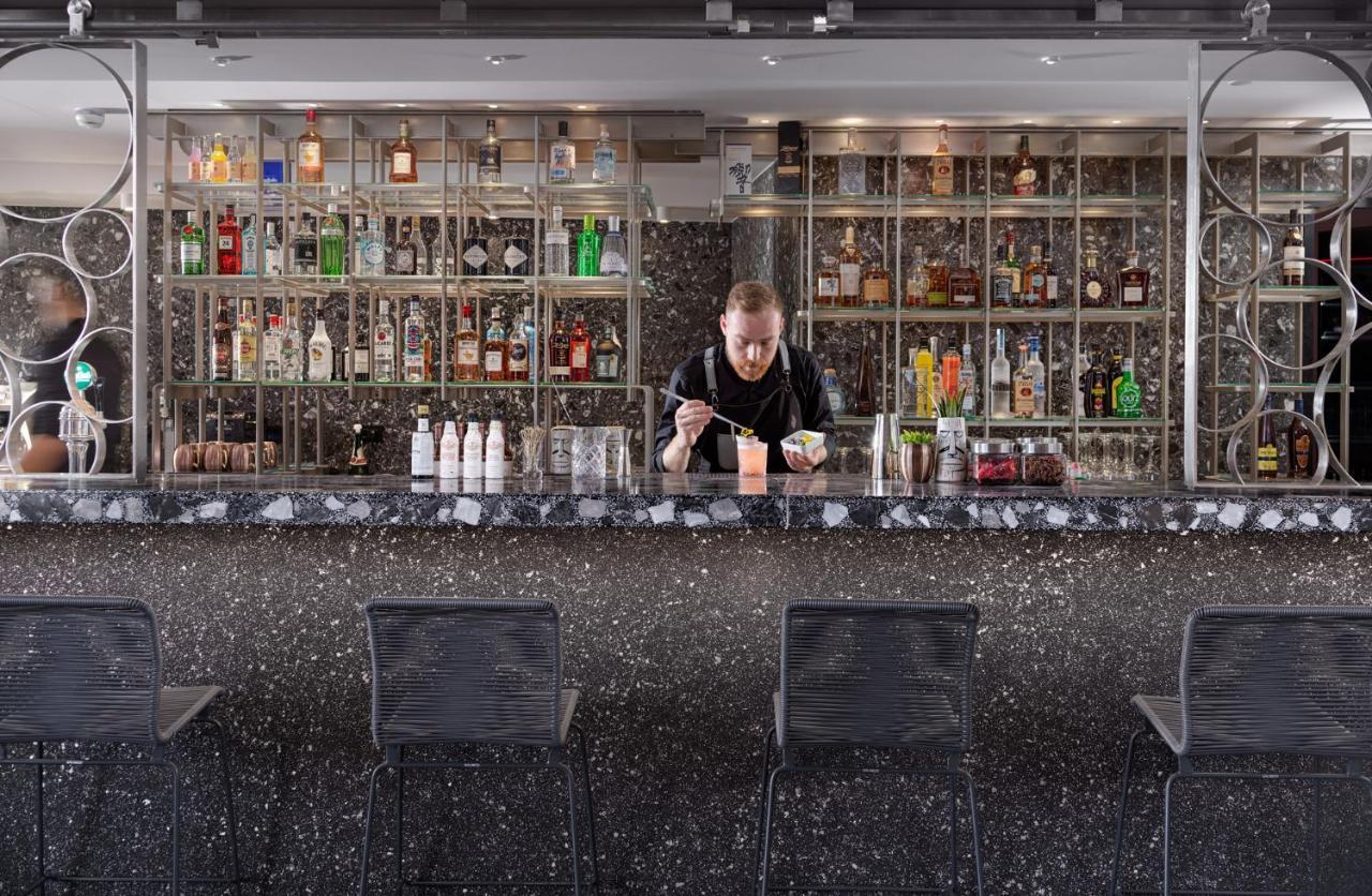 Nautilux Rethymno By Mage Hotels Exterior foto The bar at the restaurant