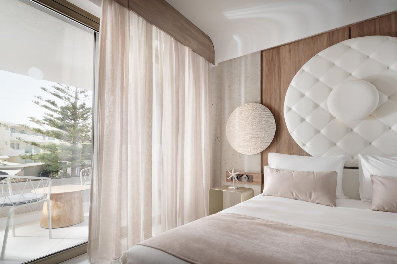 Nautilux Rethymno By Mage Hotels Exterior foto A bedroom at the hotel