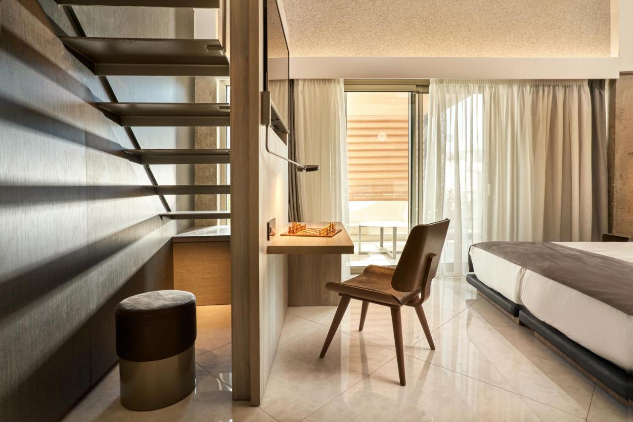Nautilux Rethymno By Mage Hotels Exterior foto A room at the hotel