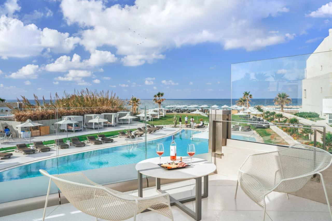 Nautilux Rethymno By Mage Hotels Exterior foto The resort's pool